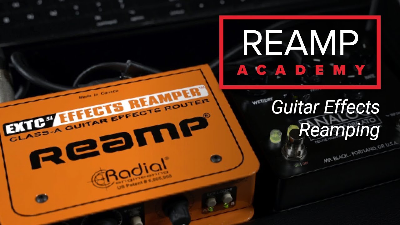 Reamp&reg; Academy: Reamping Effect Pedals