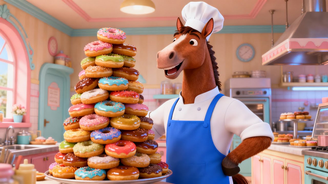Horsie Chef's Donut Dance