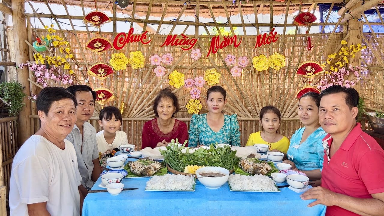 Mùng 4 Đổi Khẩu Vị Cho Gia Đình-Cá Tai Tượng Chiên Xù Cuốn Bánh Tráng-Món Ngon Đặc Sản Miền Tây/KPV