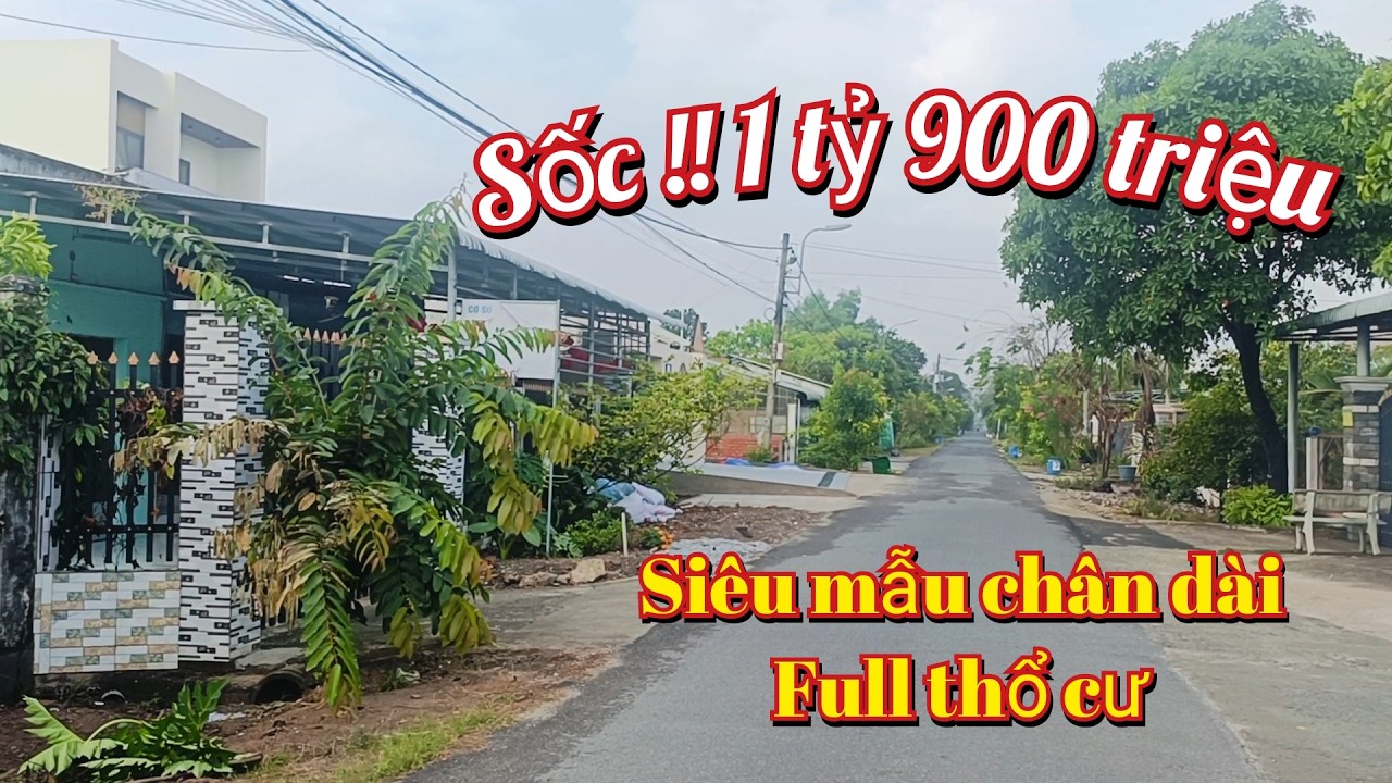 #4 Đất nền giá rẻ 1,9 tỷ full thổ cư 5 x 54 gần mọi tiện ích ở Củ Chi Lh 0969360485