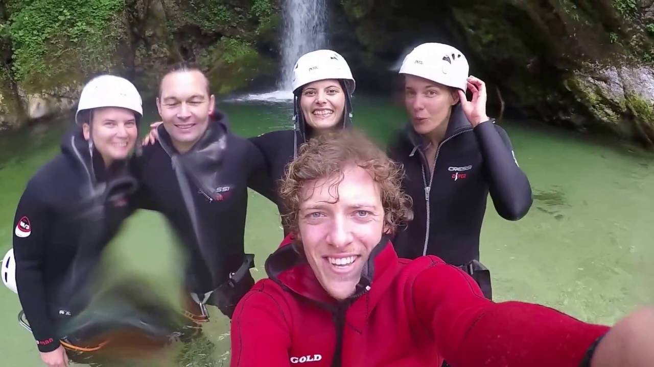 Canyoning Bled Slovenia with Altitude activities :) Awesome!