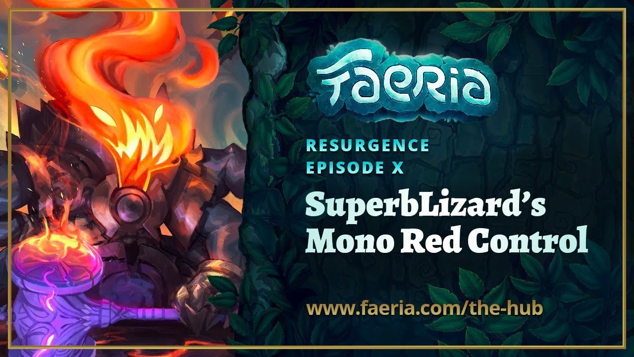 Faeria - Resurgence - SuperbLizard's Mono Red Control