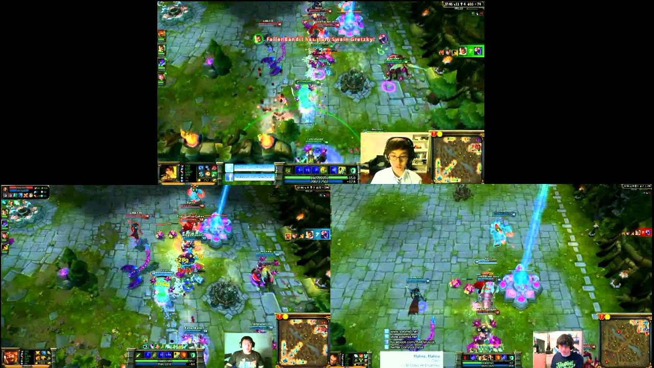 The Strongest Support Nidalee Ft. Scarra Bischu Dyrus