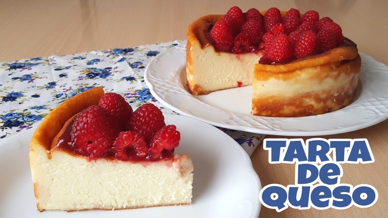 Tarta de queso fresco | Receta fácil | Mi tarta preferida
