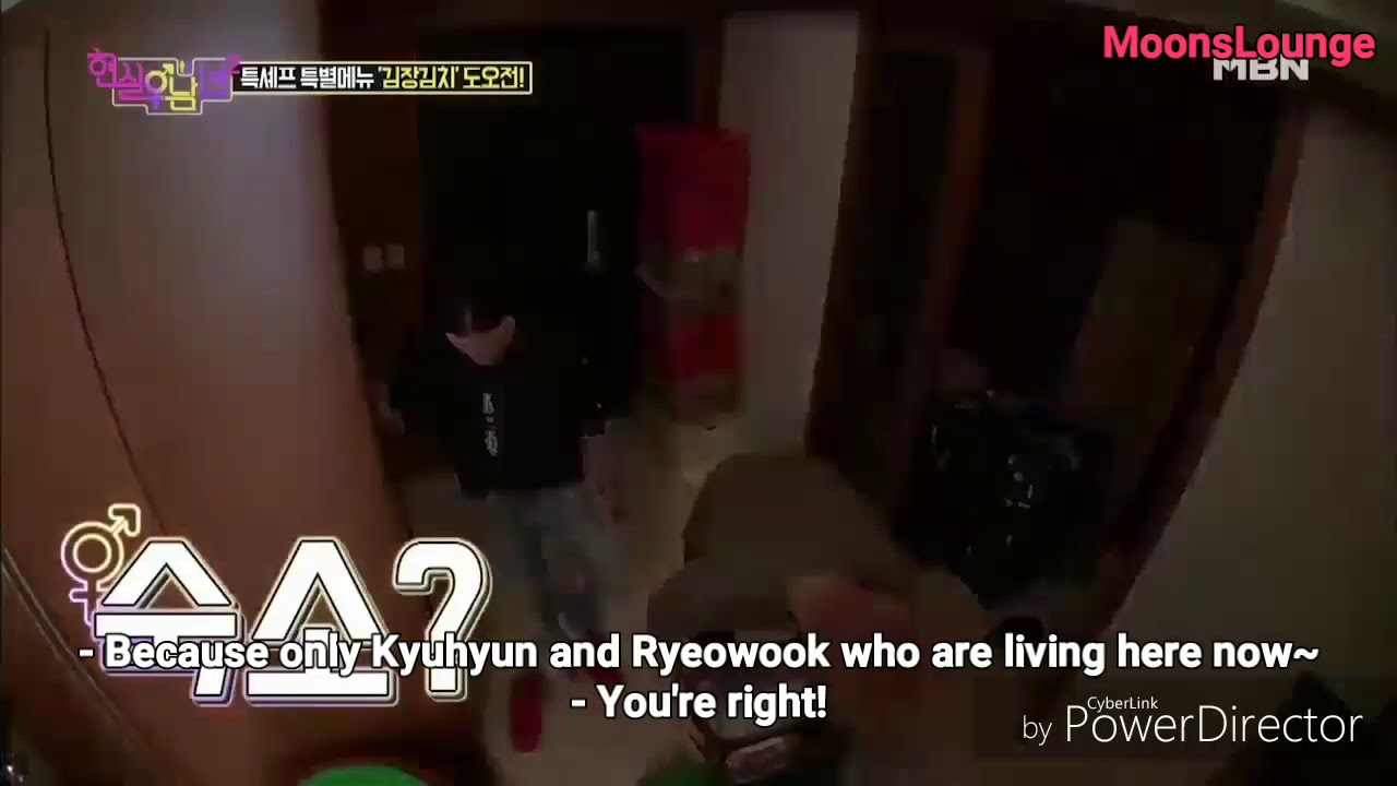 [ENG-SUB] RLM&W 2 - Kyuhyun & Ryeowook living in dorm & SJ's dorm life~