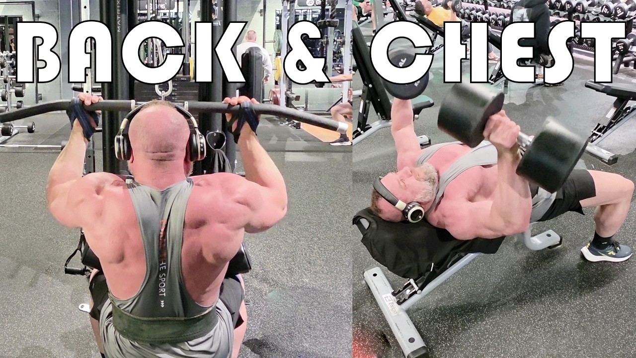 Mass Workout: Chest & Back | Antagonistic Training