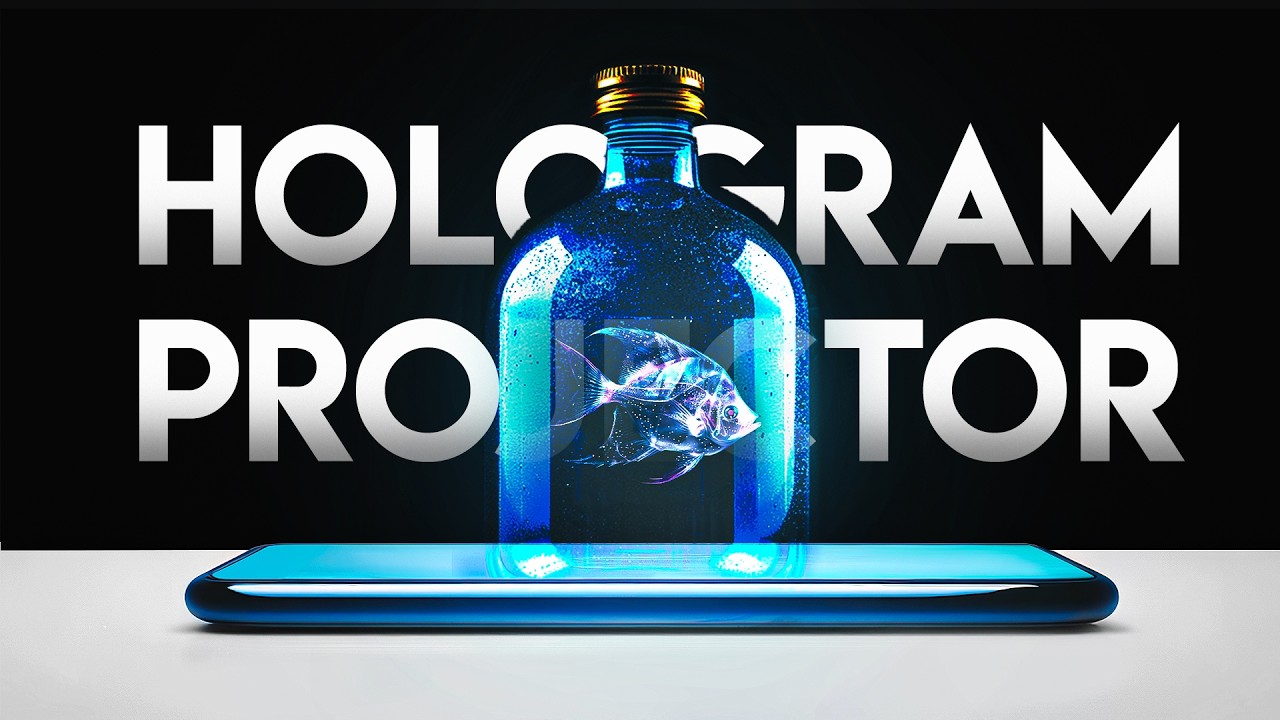 How to create 3D Hologram Projector