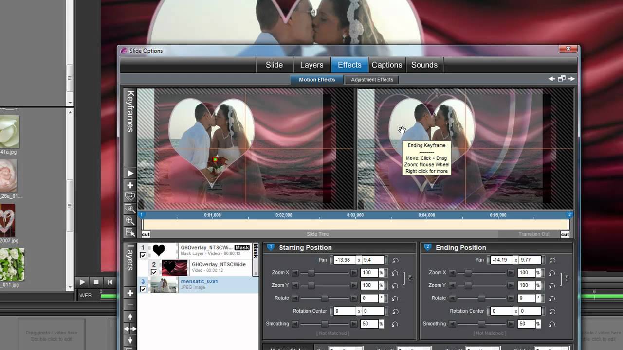 Using Video Overlays in ProShow Producer