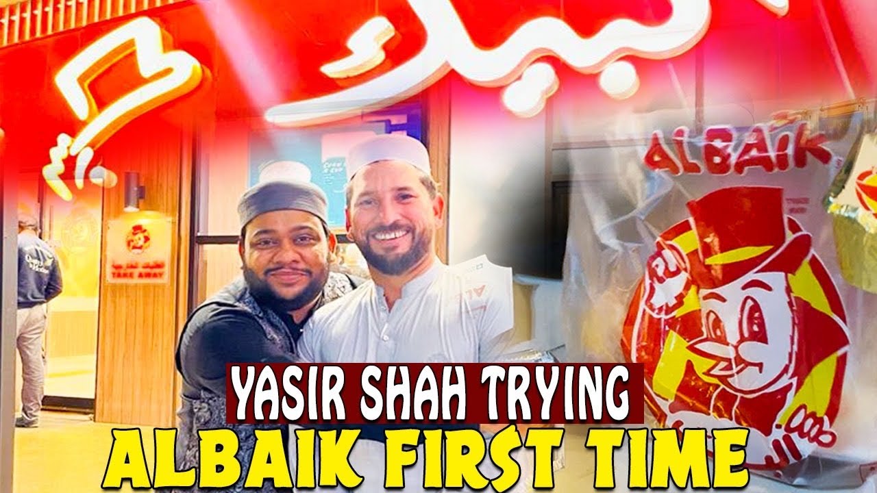 YASIR SHAH IS TRYING ALBAIK FIRST TIME !!