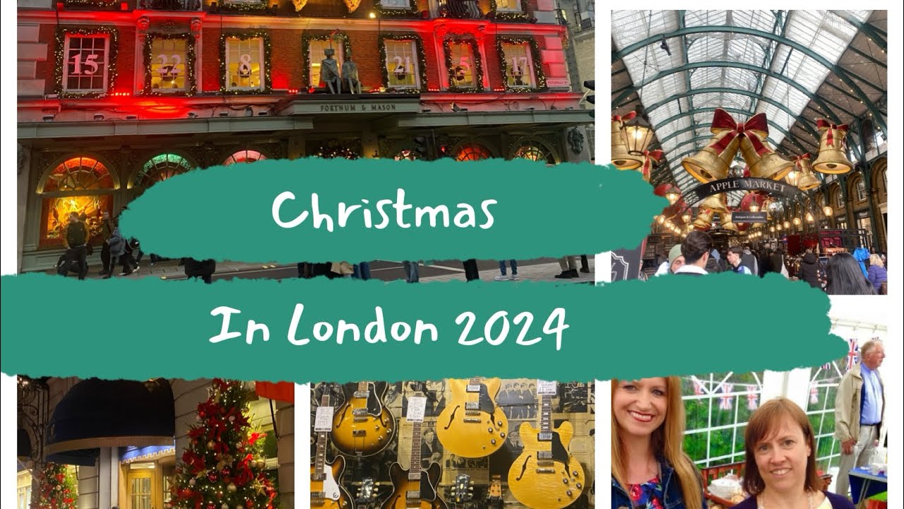 Christmas in London 😀 vlogmas part 1