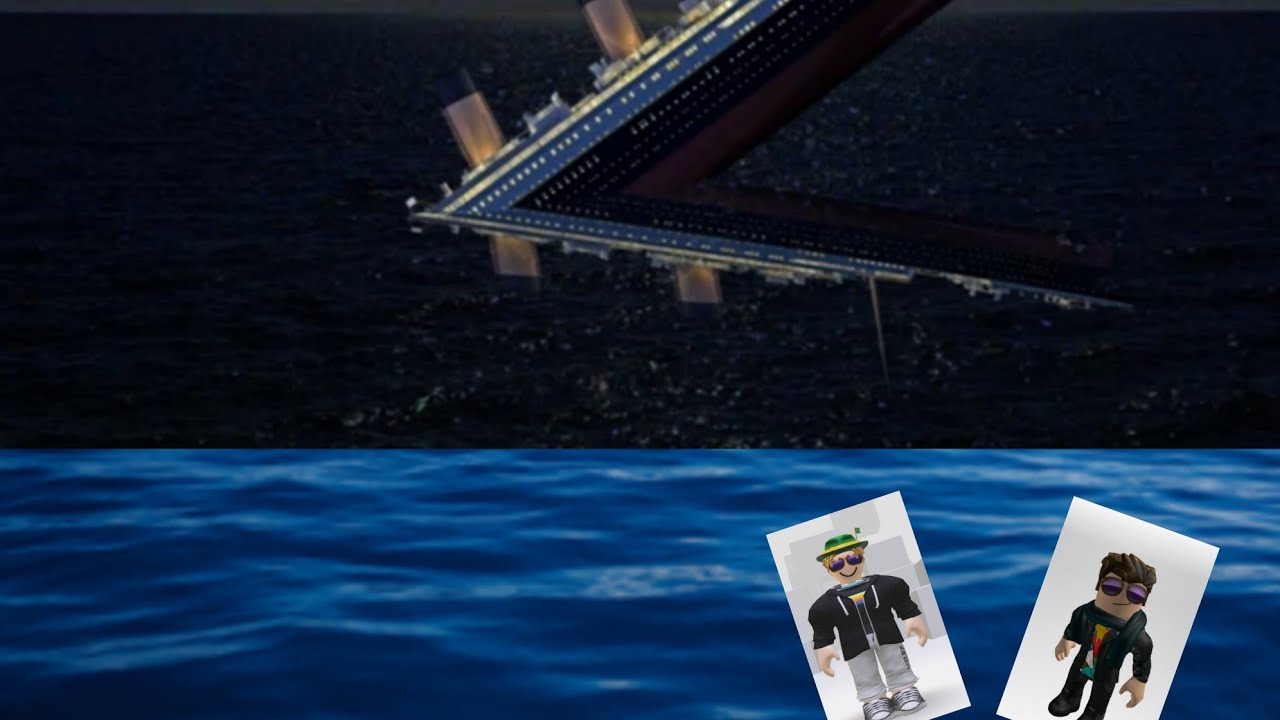 Nem így kellett volna elsüllyednie a titanic nak 2.rész #roblox #titanic #ships