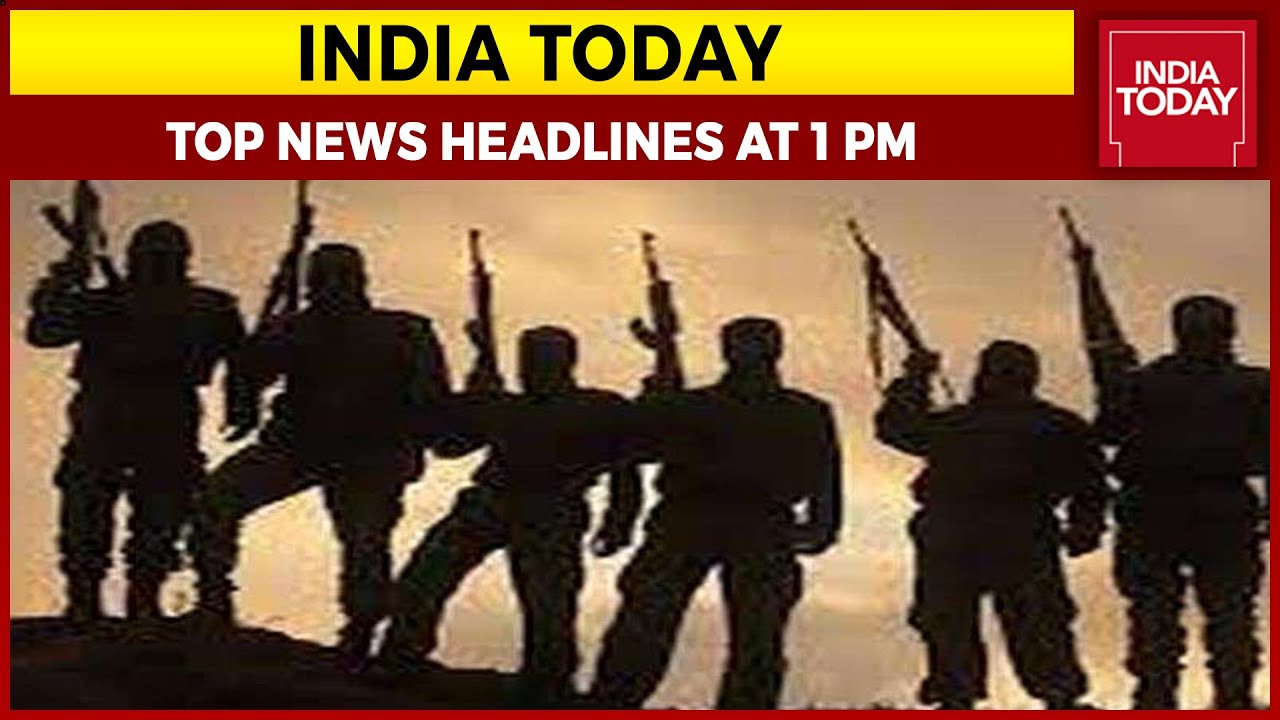 Top News Headlines At 1 PM | Pak-Based Terror Module Busted, Suspects Sent To Police Custody