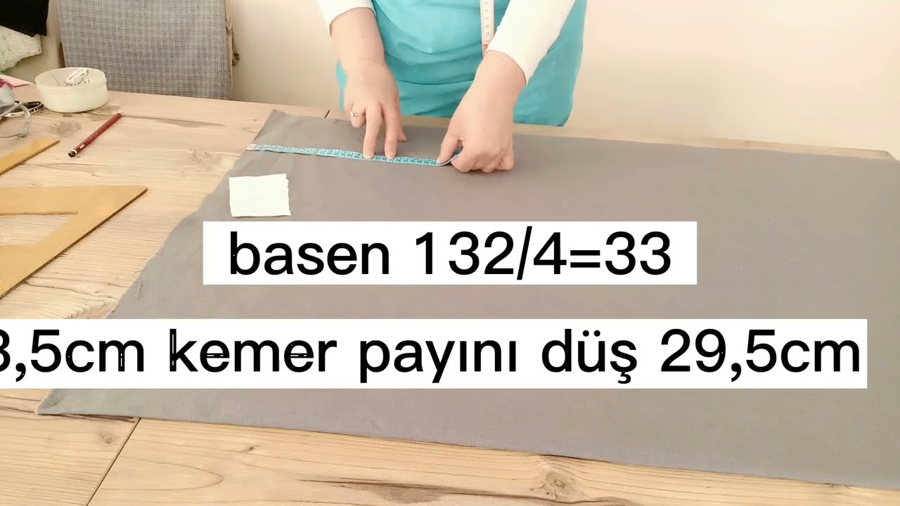 56 BD PANTOLON KALIBI NASIL YAPILIR ❤️HOW TO MAKE 56 BD WOMEN'S PANTS PATTERN ✂️💃❤️