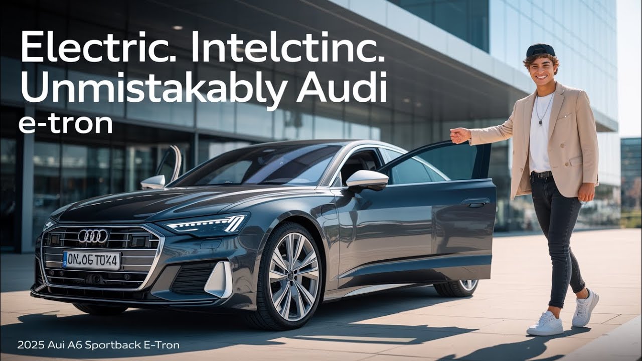 Redefining Executive Luxury – The All-New Audi A6 Sportback e-tron