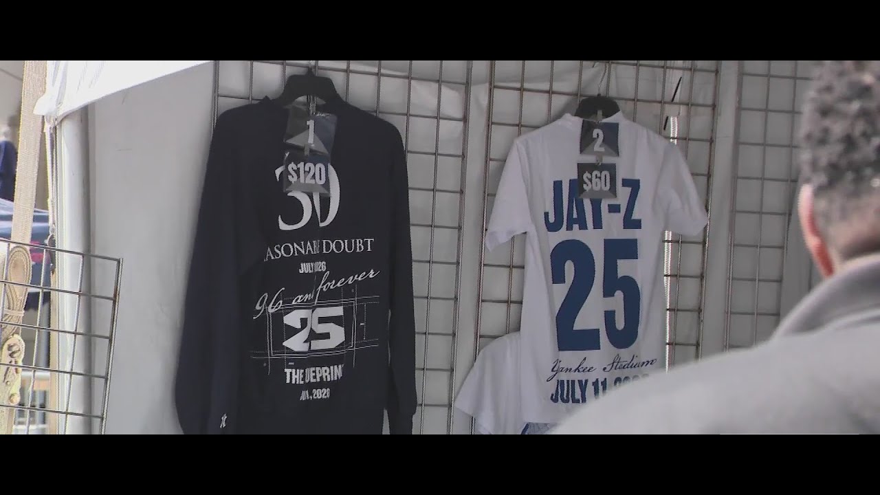 Jay-Z celebrates iconic albums at NYC's Yankee Stadium
