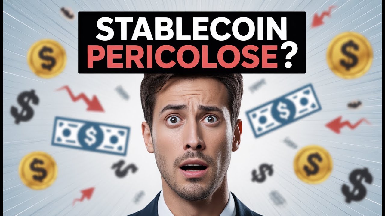 Stablecoin: Il Rischio Nascosto che Nessuno Ti Spiega #criptovalute #blockchain #cryptoitalia
