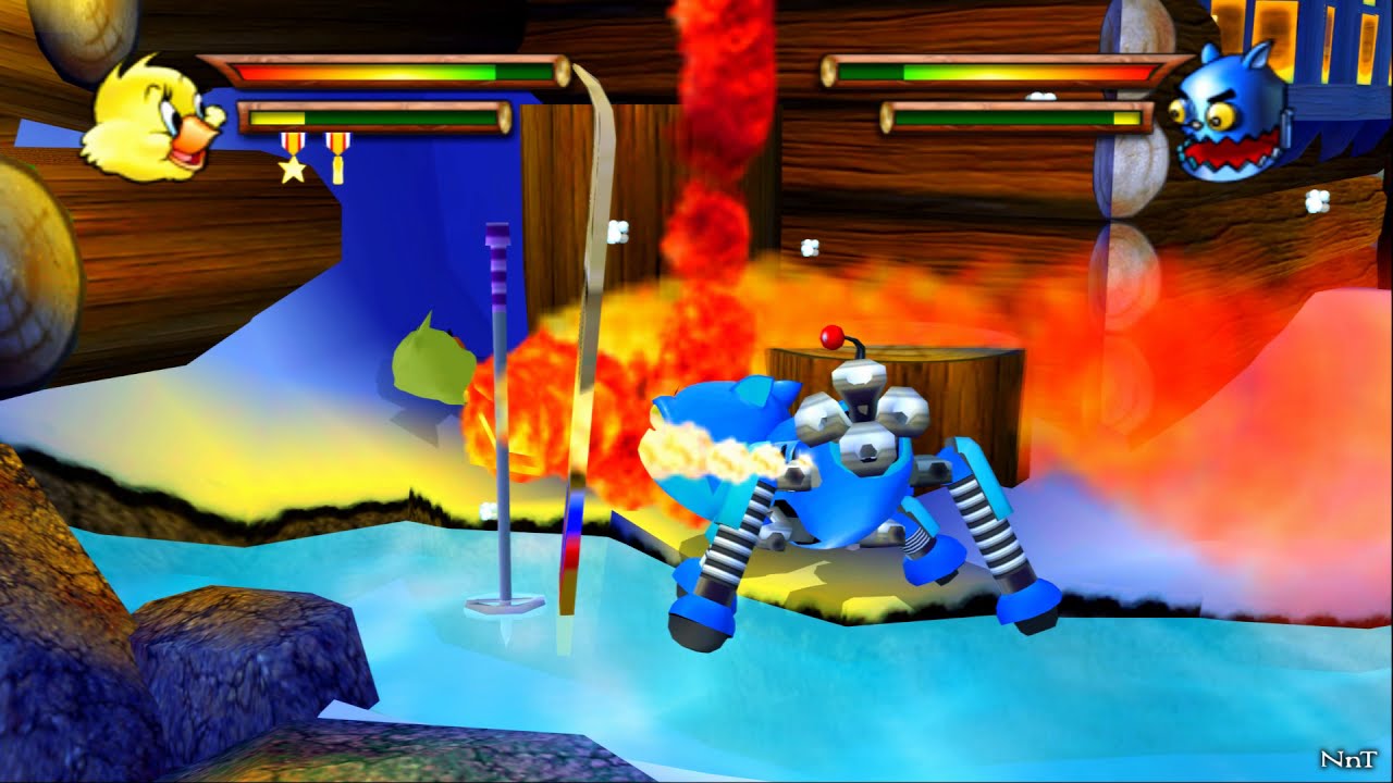 TOM & JERRY: War of the Whiskers - DUCKLING vs ROBOCAT (Funny Games)