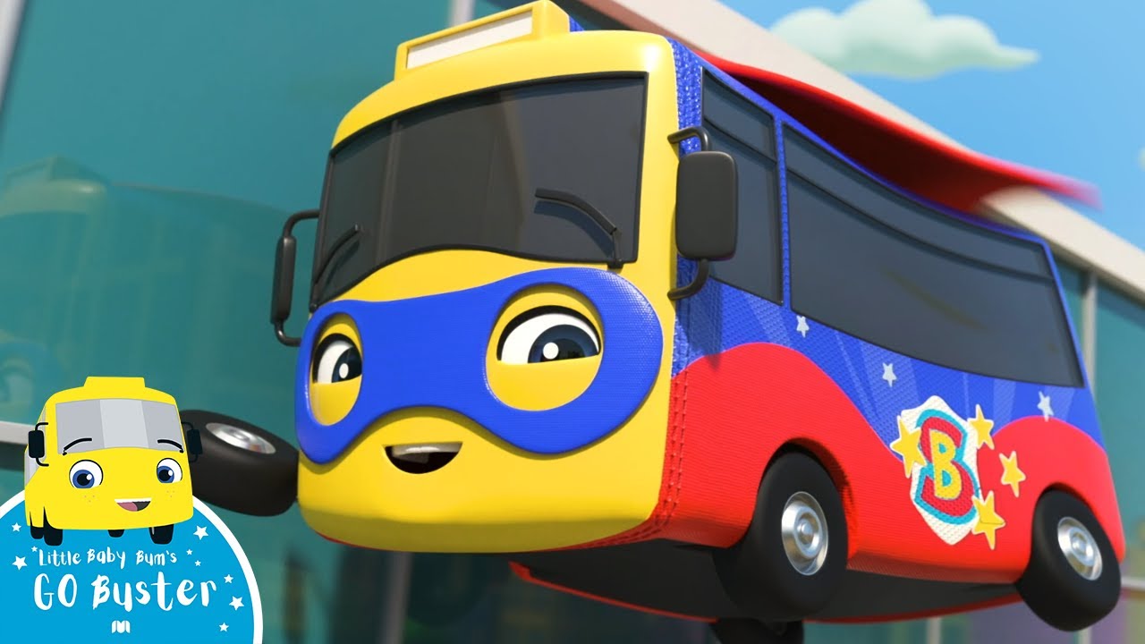 Super Hero Buster Saves the Day! | Best Baby Songs | Kids Cartoon | Nursery Rhymes | Little Baby Bum