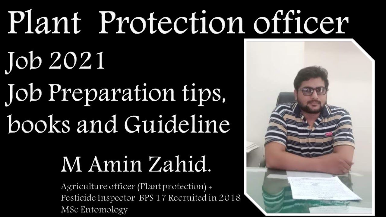 Agri Officer (Plant protection) Lecture-2 |M Amin zahid lodhi | All imp Topics | Recommended Books
