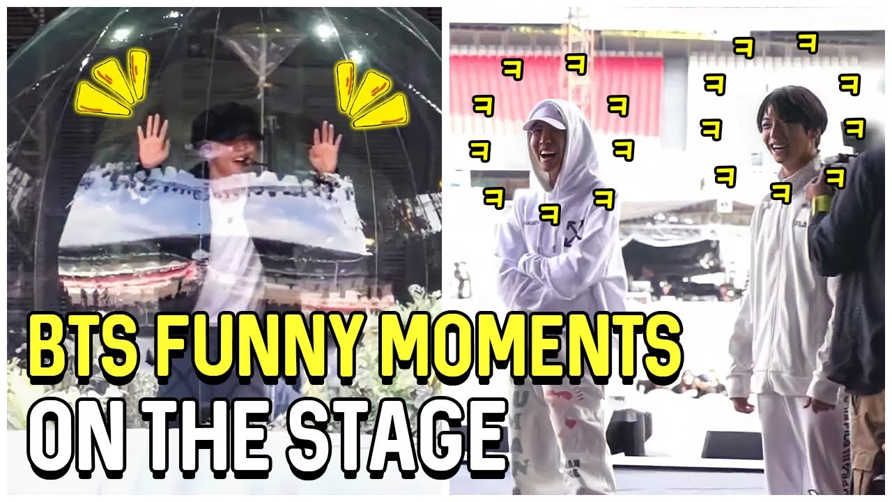 BTS Funny & Extra Moments On Stage