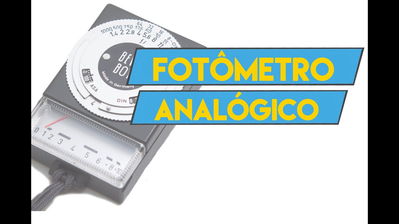 Câmera Velha #15 Fotômetro Analógico
