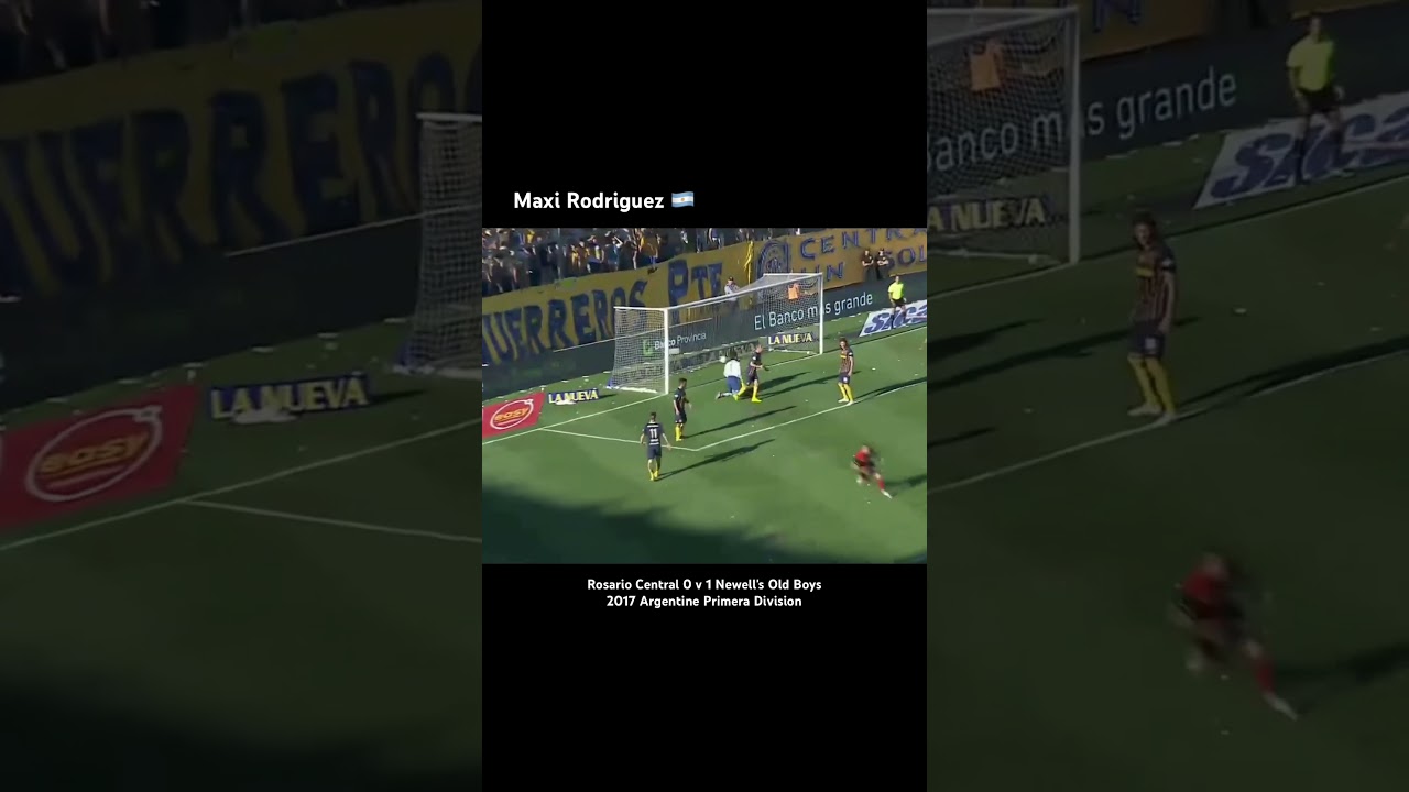 Request - Maxi Rodriguez: Scoring a great last minute game winning goal in the Rosario Derby