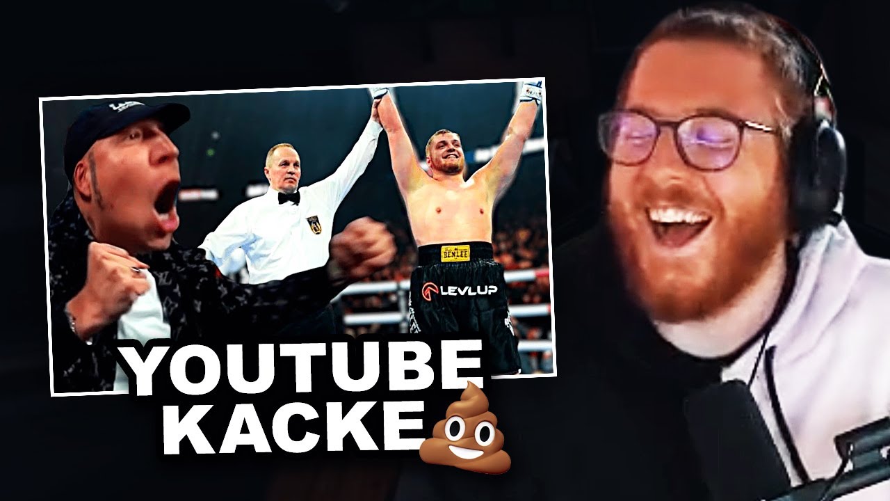 Unge REAGIERT auf XXL BOXEVENT YOUTUBE KACKE | #ungeklickt
