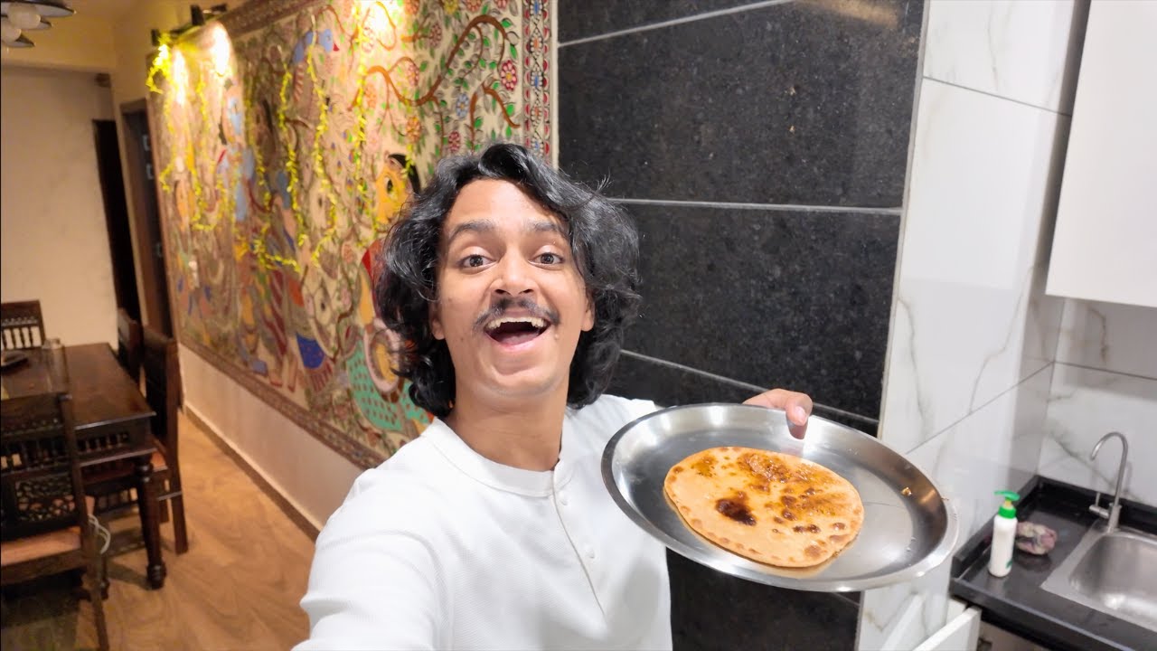 Mummy Made Cheeni Paratha 😍🍡- Rishav Vlogs