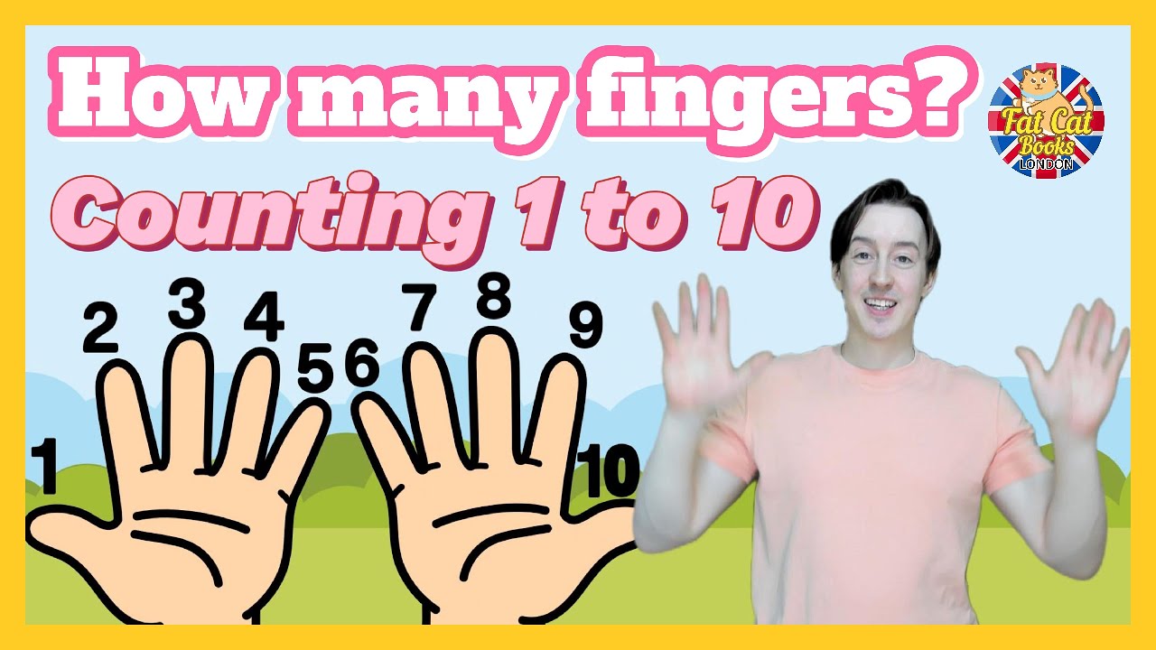 Counting 1 to 10 | How many fingers? | Learn to Count Kids' Song and Actions