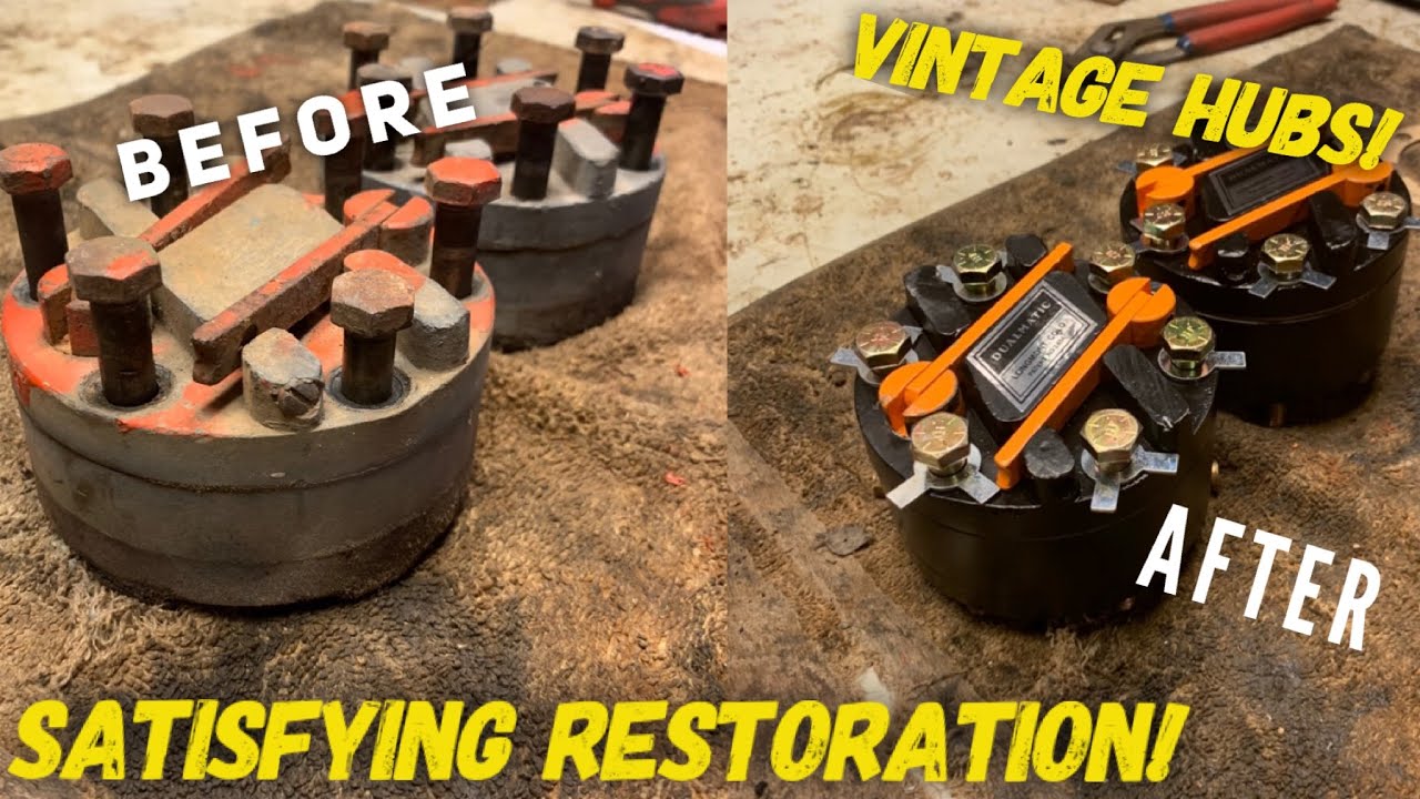 Willys Jeep Satisfying Dualmatic Hub Restoration!