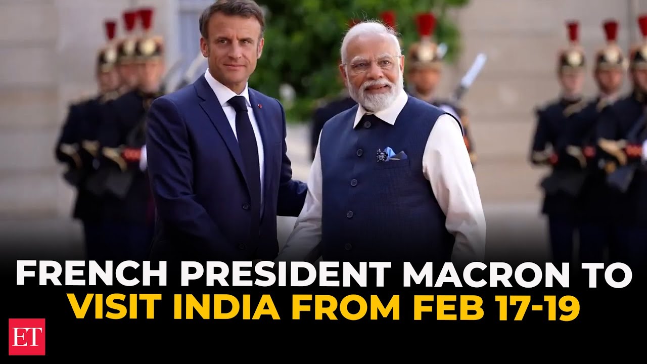French Prez Emmanuel Macron to visit India from Feb 17–19, AI Impact Summit
