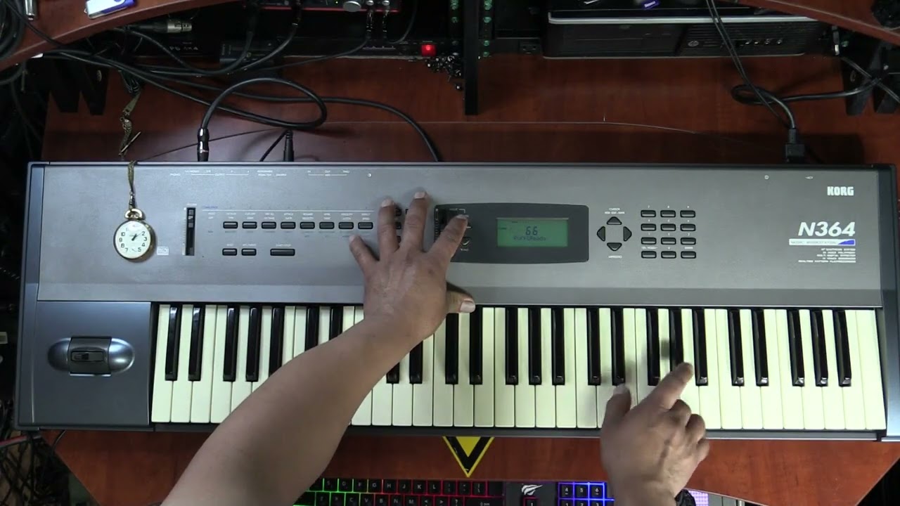 KORG N364  sonidos de fabrica parte 2