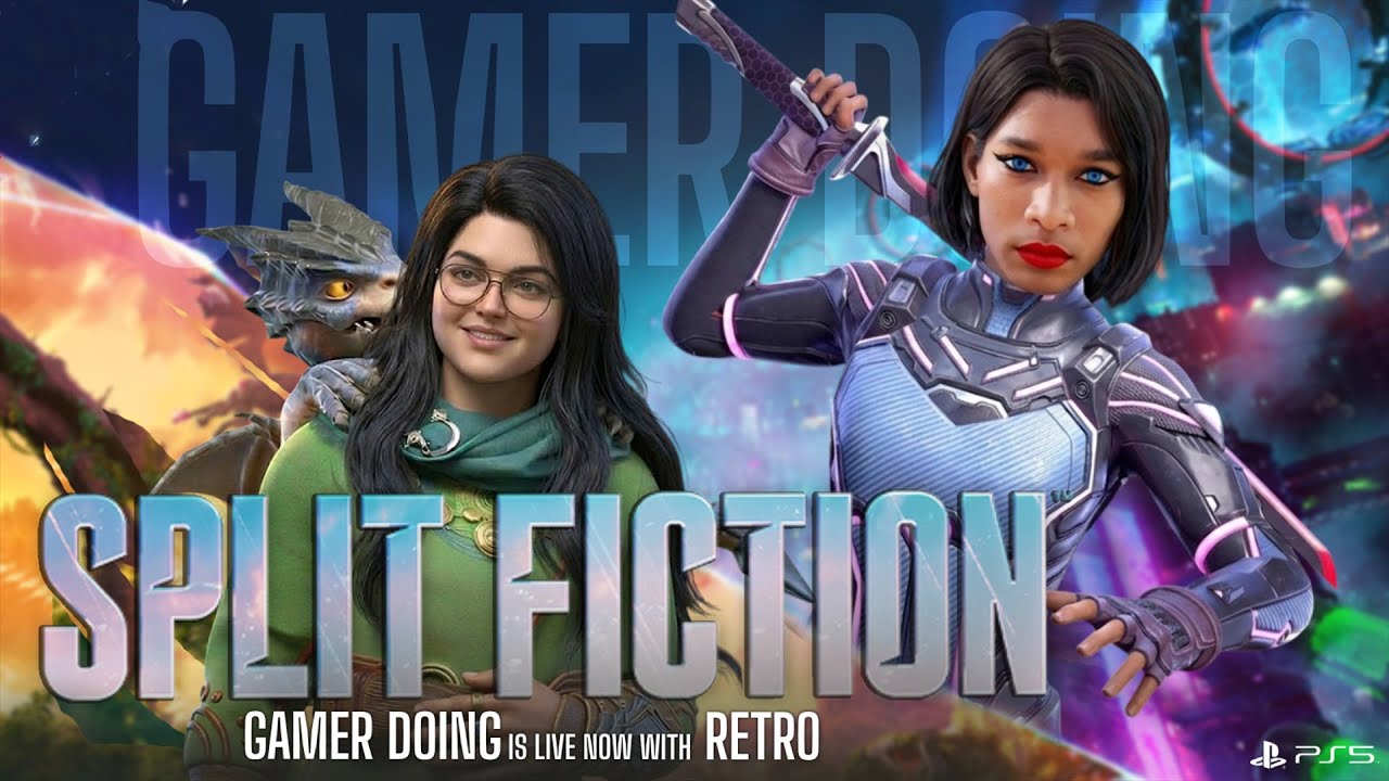 Brain.exe Stopped Working 😭 | Split Fiction Gameplay  @theRetro08 ​#pcgames #mallustreamer