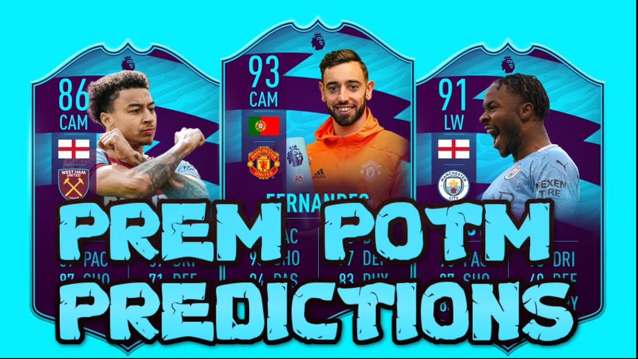 FEBRUARY PREMIER LEAGUE POTM PREDICTIONS I FIFA 21
