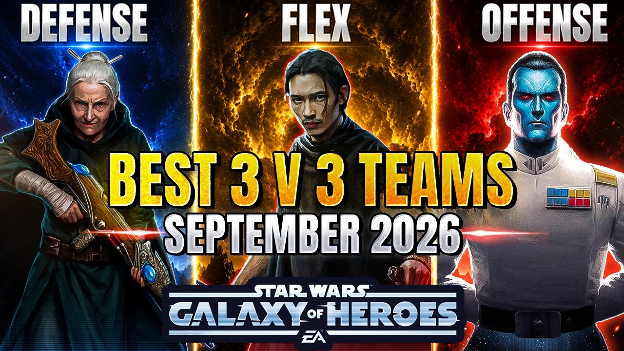 Best 3 v 3 GAC Teams for September 2026! Long Live the Empire