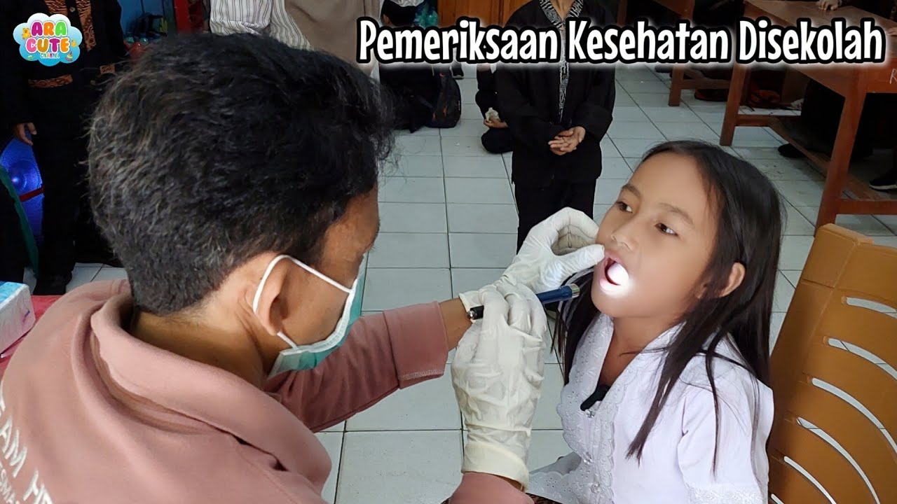 Pemeriksaan Kesehatan Di Sekolah Ara || Kegiatan Sekolah Ara