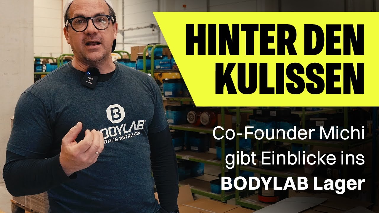 Blick hinter die Kulissen: Wir nehmen dich mit in unser BODYLAB Lager!