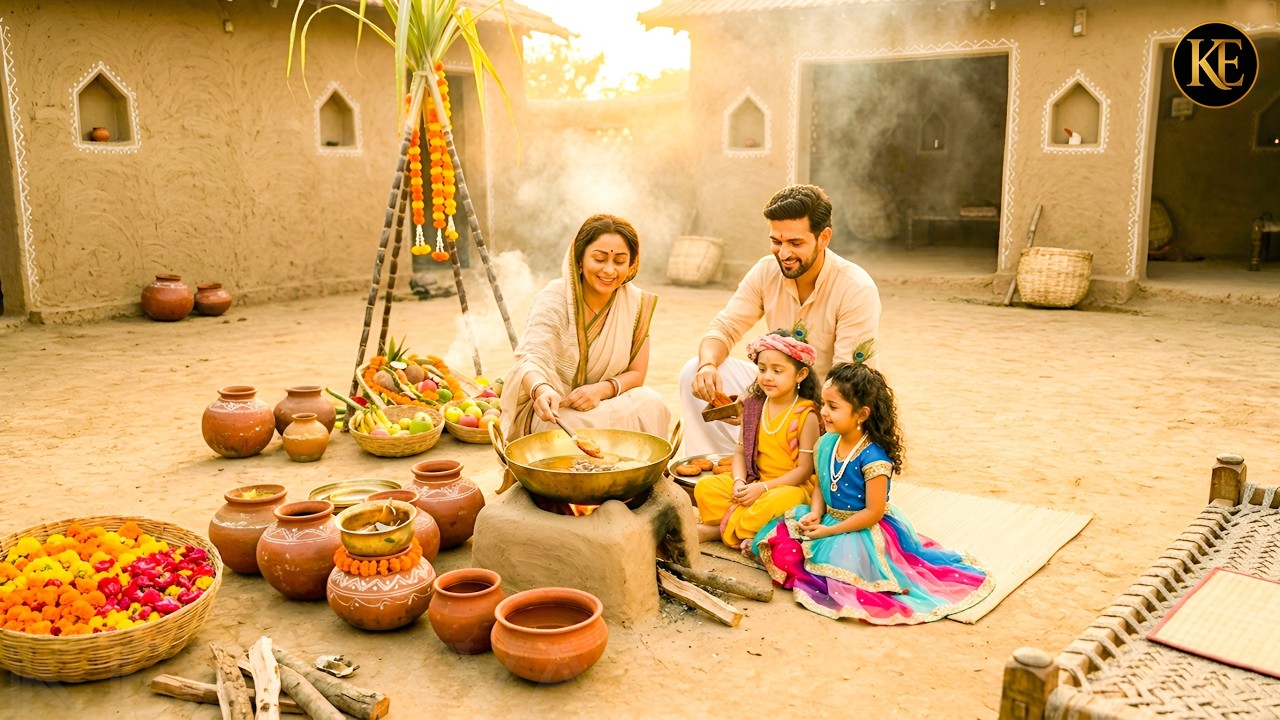 छठ पूजा का पावन दृश्य!यशोदा मैया का प्रसाद देख खुश हुए कान्हा-राधा || YMKN || यशोमती मईया के नंदलाला