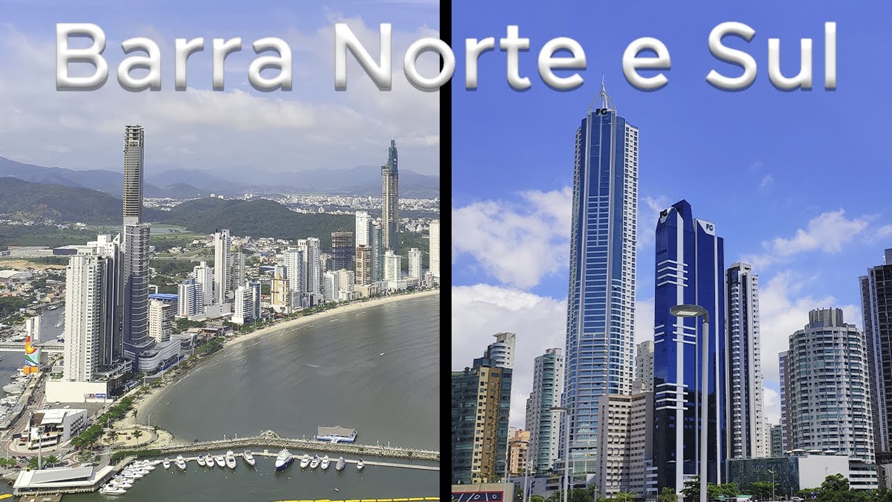 Barra Norte e Sul - Balneário Camboriú (SC) - 4K