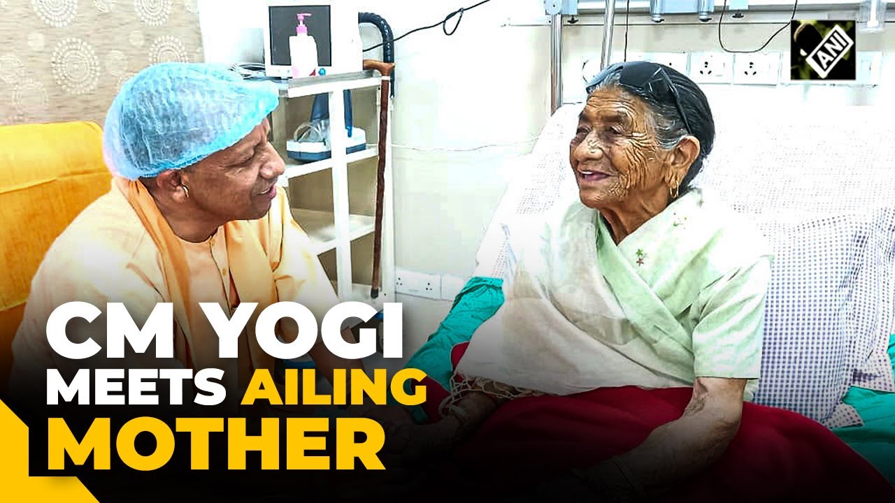UP CM Yogi Adityanath visits ailing mother at AIIMS Rishikesh