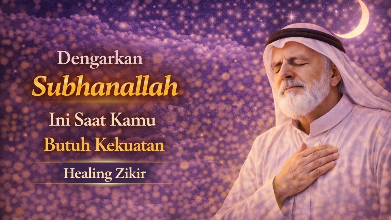 Tenangkan Hati! Dengarkan Subhanallah Ini Saat Kamu Butuh Kekuatan. Dzikir Malam Sebelum Tidur.