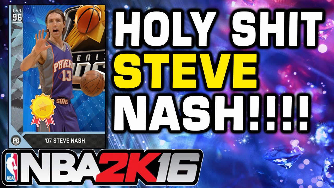 NBA 2K16 I got Diamond Steve Nash!!!