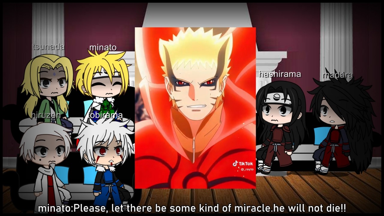 Hokage and Madara react to Naruto Uzumaki || 9/? || #reaction #anime #naruto #gachareacts