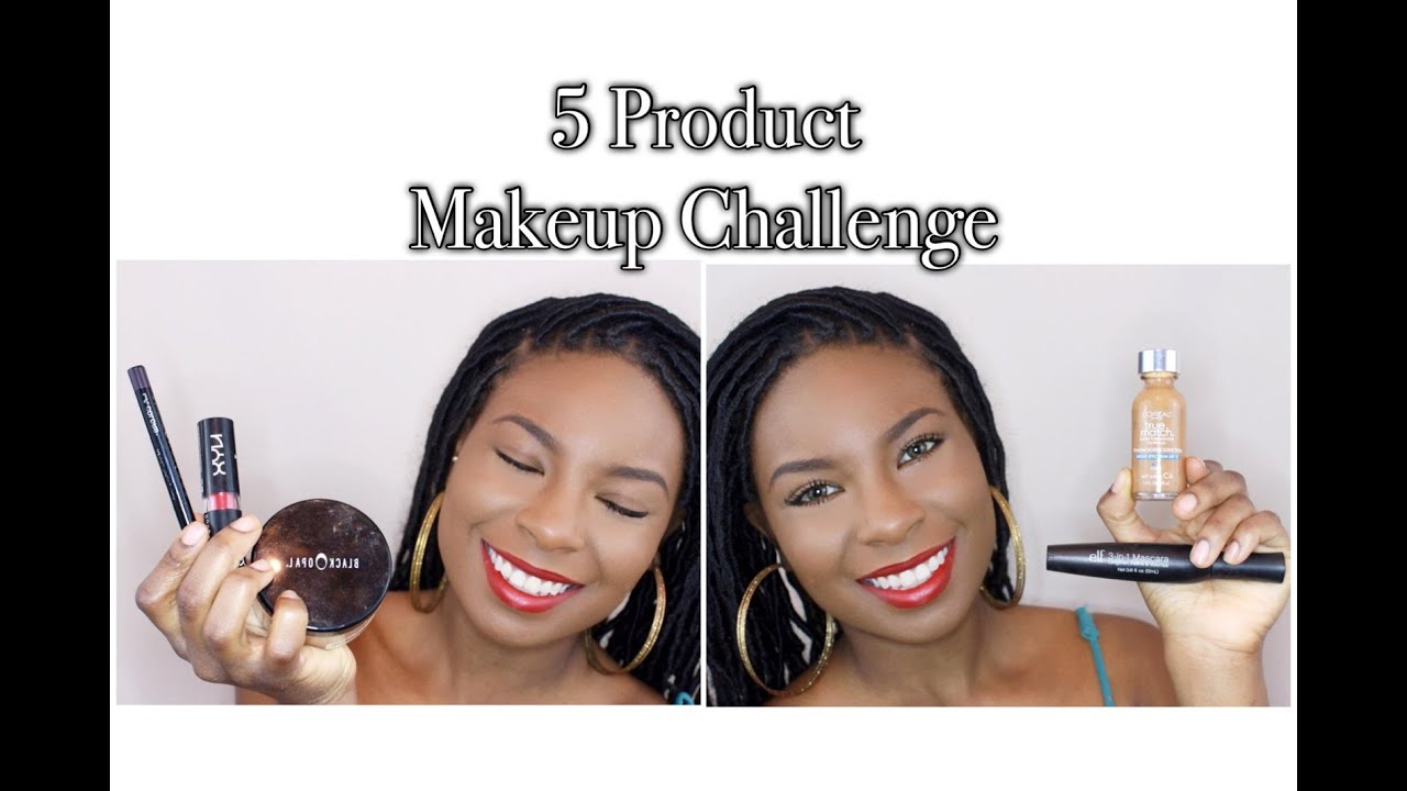 5 Product Makeup Challenge (Acne Coverage) | Sekoya Hicks