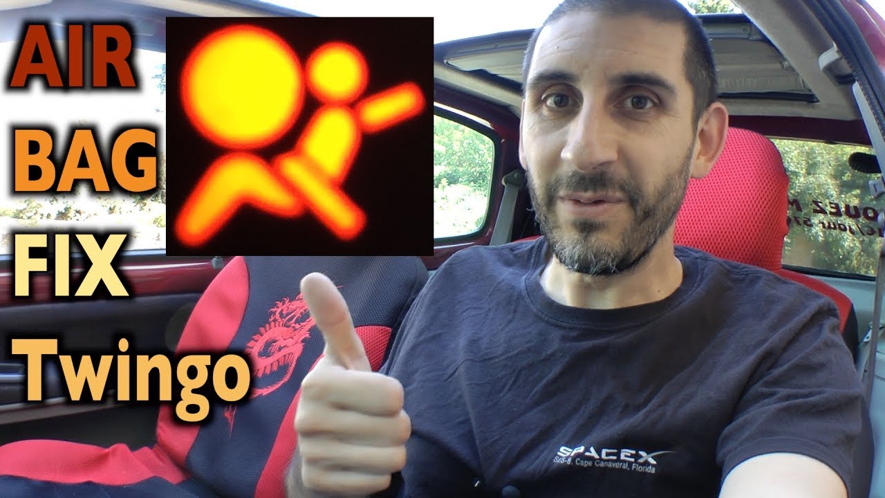 Twingo 🐉 Réparer le Problème de Voyant 🔴 AIRBAG Allumé ⚠️