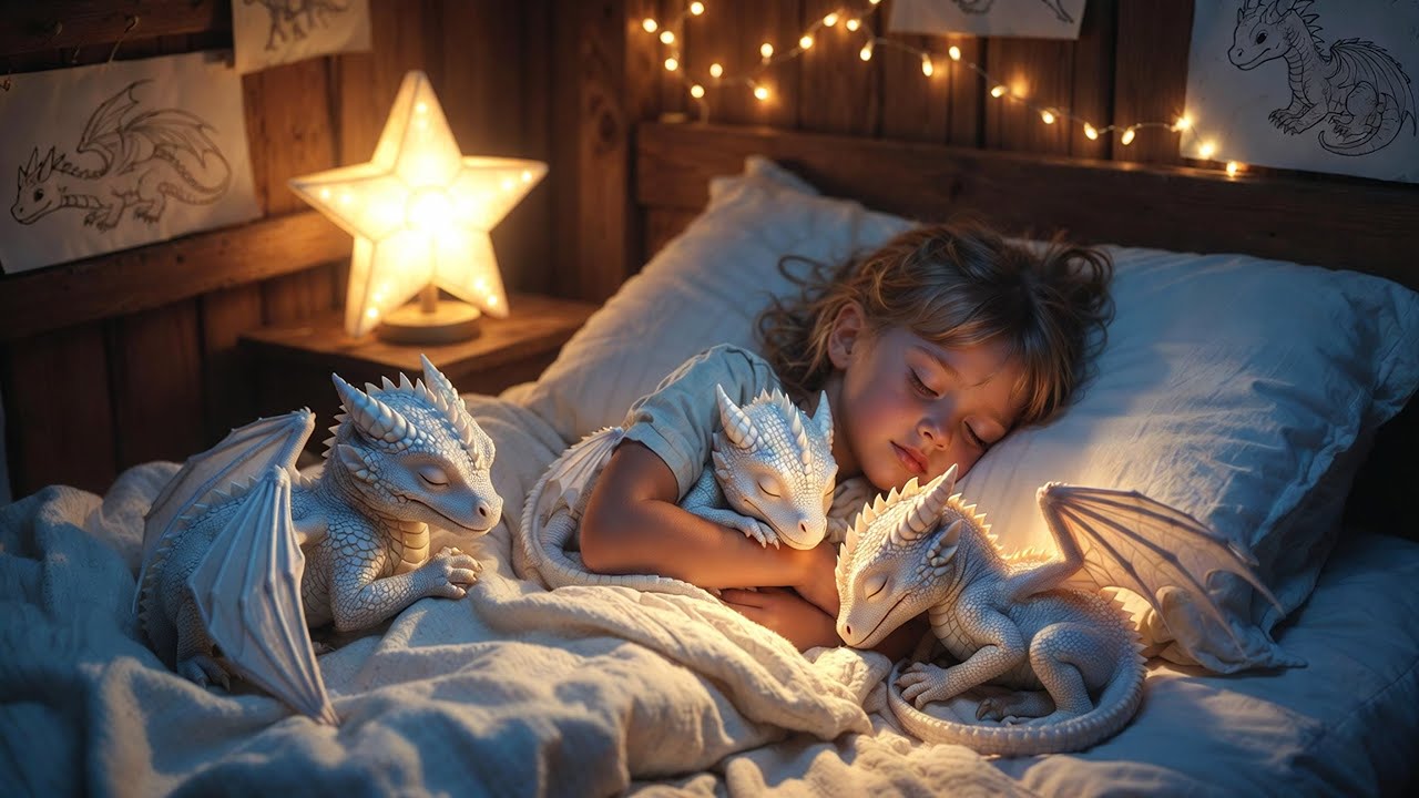 The Albino Dragon King Found His Missing Babies… Sleeping Peacefully With a Human Girl  HFY