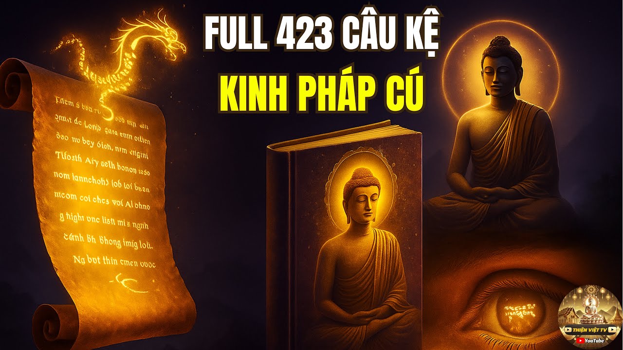 FULL Kinh Pháp Cú: Giải Mã Toàn Bộ - 423 Câu Kệ | Cuốn sách ai cũng nên NGHE 1 lần?
