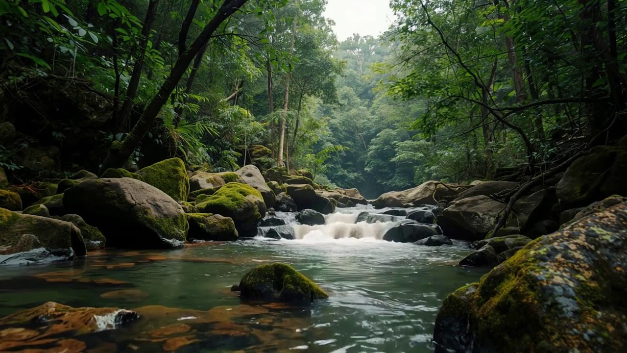 Tranquil River Ambience | Soothing Water Sounds for Sleep