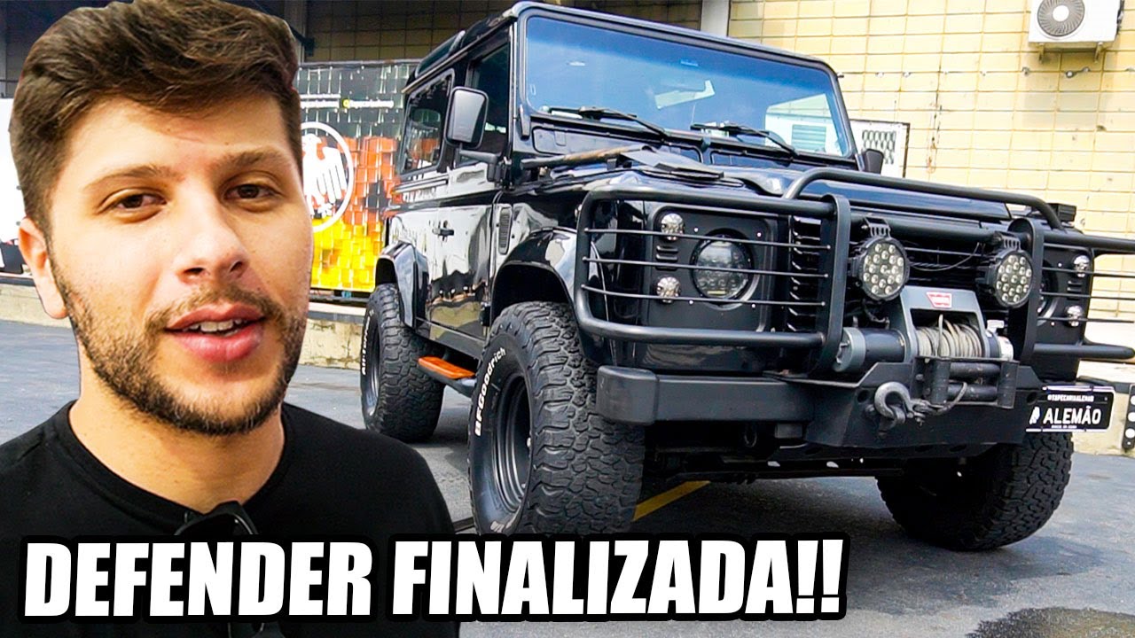 DIGNO DA RAINHA ELIZABETH!!!!👑🚀 Finalizamos a LAND ROVER DEFENDER