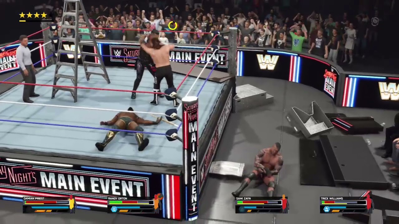 Pt 2 Fatal 4 way Saturday Main event 